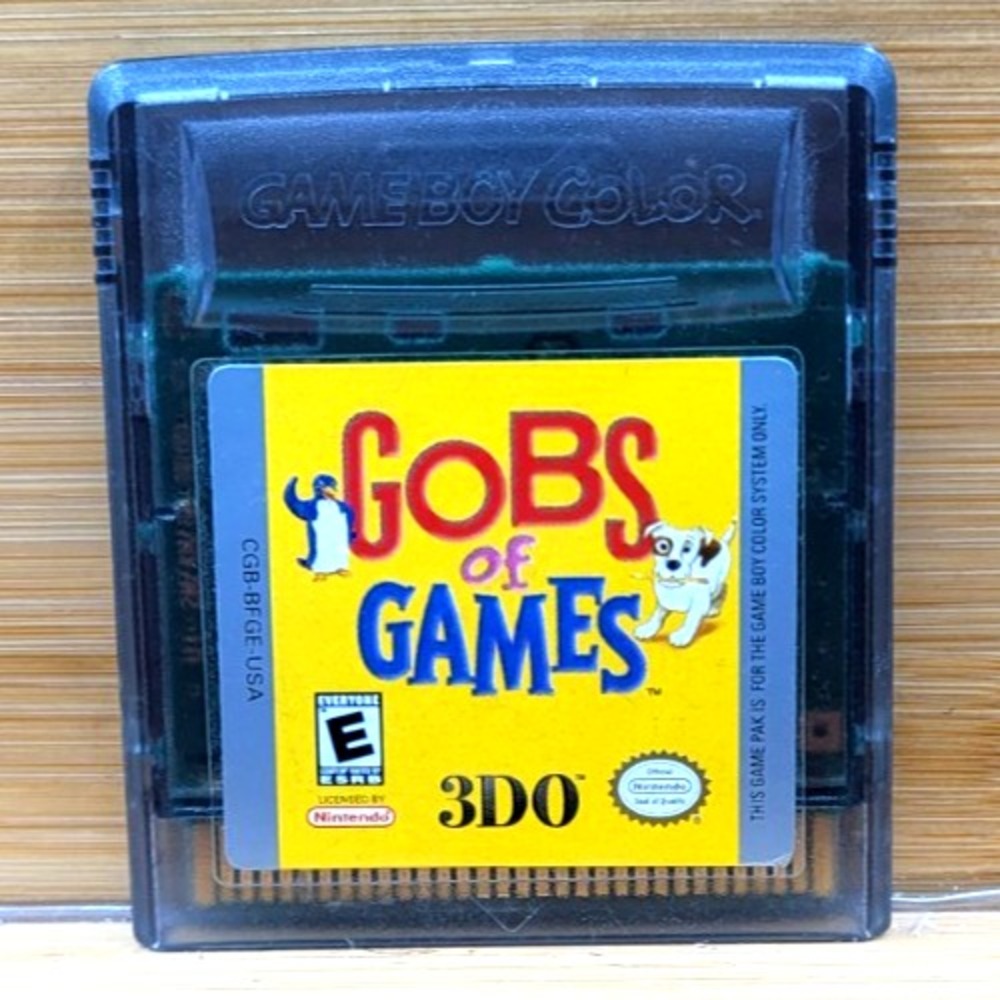 Gobs of Games‎ - GameBoy Color [Nintendo, 2000] TESTED & WORKS